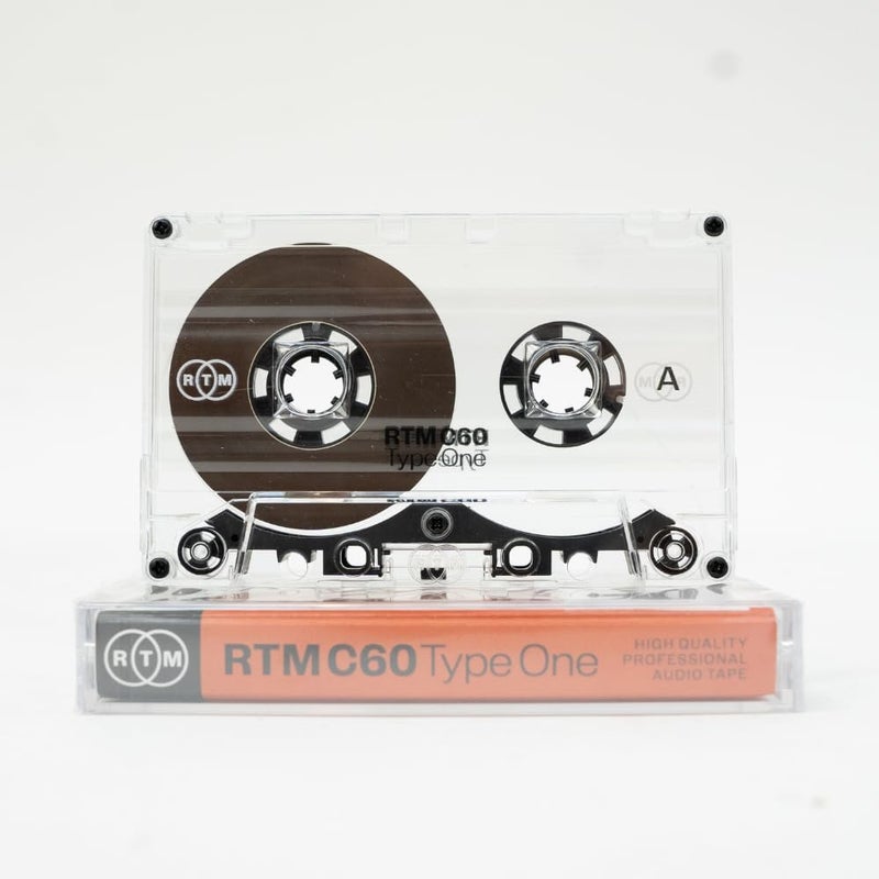 RTM Industries RTM C60 | Type One 60 Minute Blank Music Cassette | Ideal for Audio Recording | Studio Quality | Single Cassette - Image 3